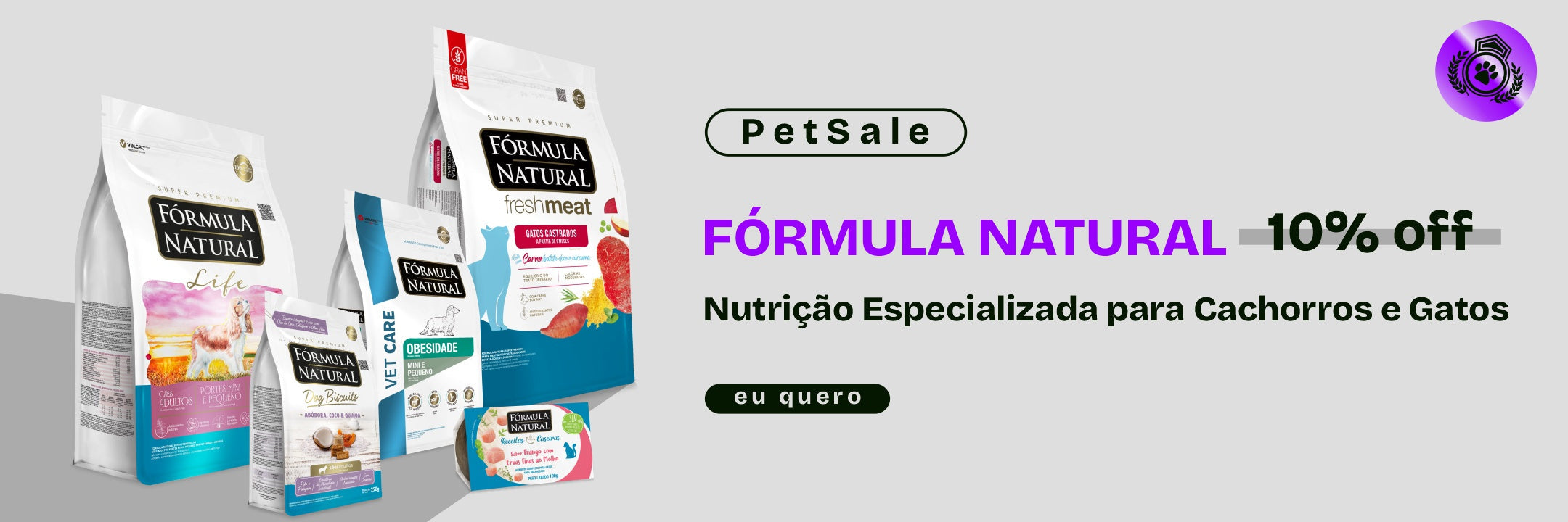 Fórmula Natural : Nutrição Especializada para Cachorros e Gatos