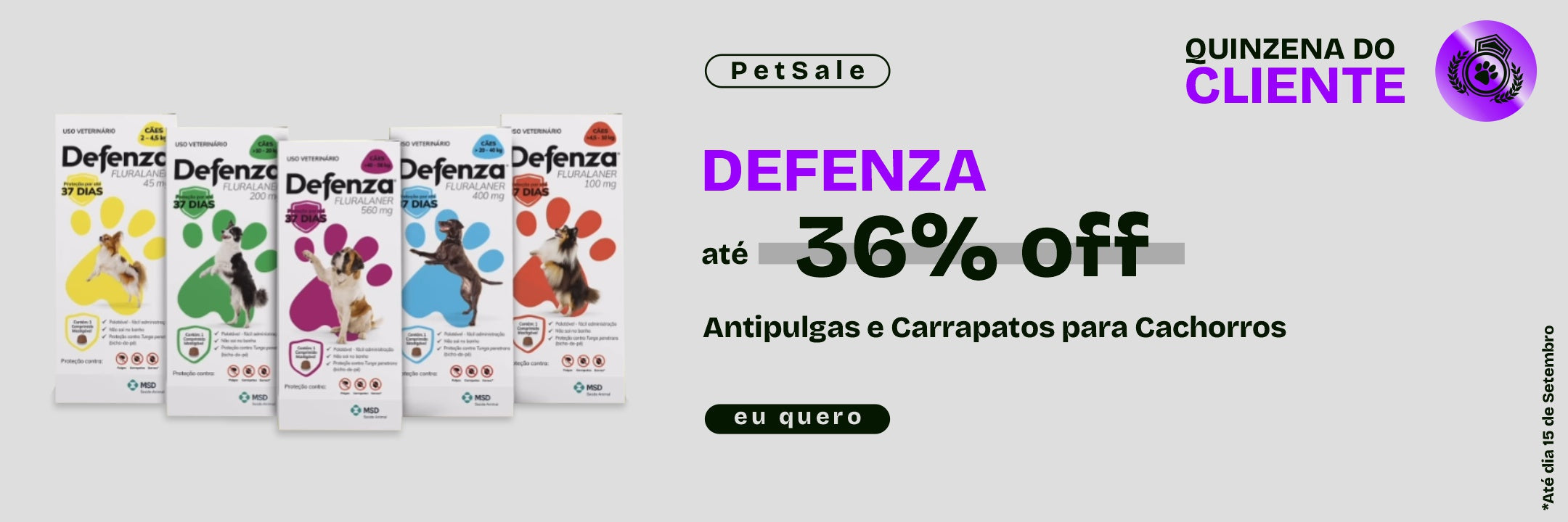 Antipulgas Defenza