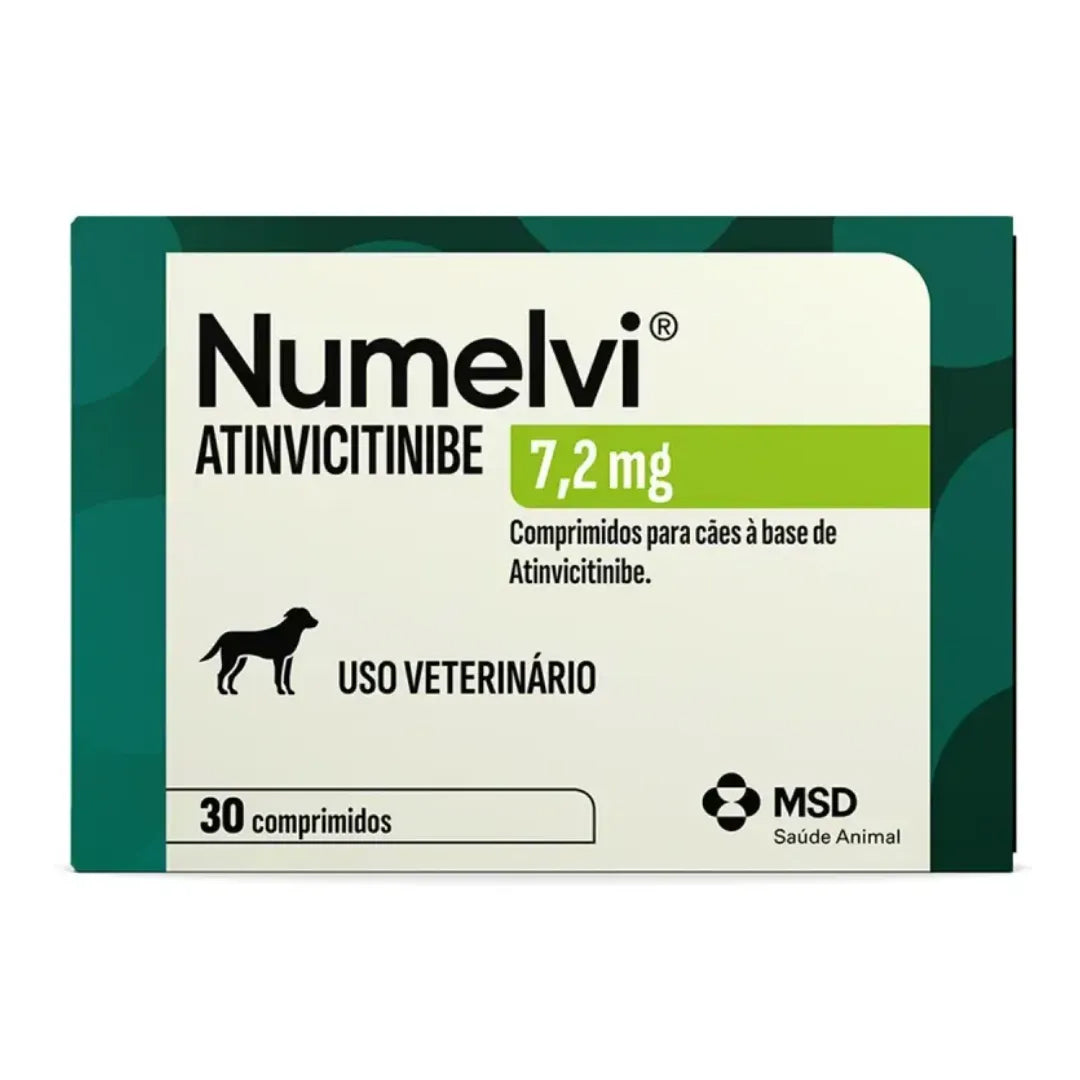 Tratamento de Coceira para Cachorros Numelvi 7,2 mg 30 Comprimidos