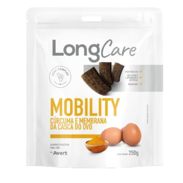 Petisco Natural para Cachorro LongCare Mobility Avert 250g