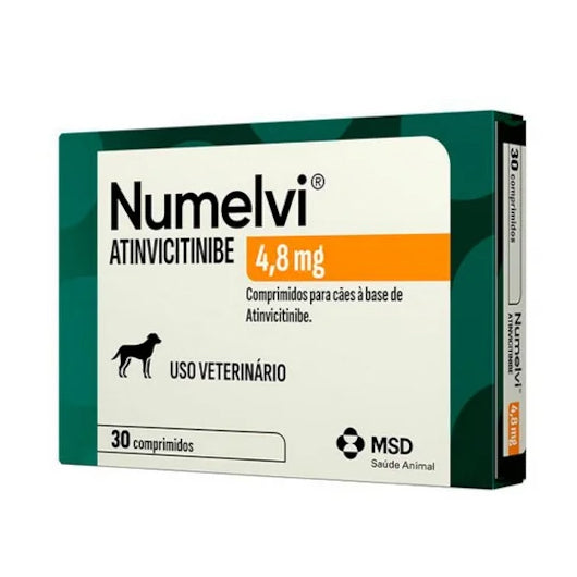Tratamento de Coceira para Cachorros Numelvi 4,8 mg 30 Comprimidos
