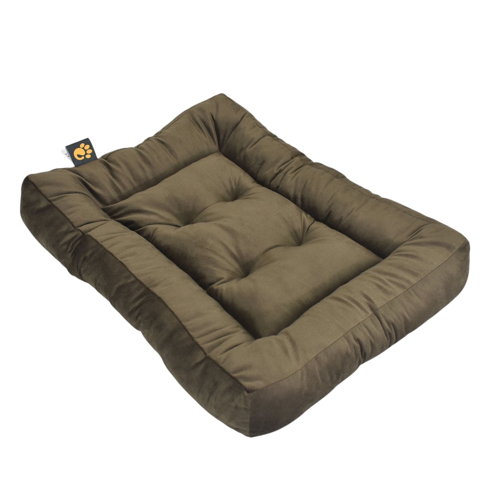 Cama para Cachorro Ferpa Pets Colchonete Quadrado Marrom P