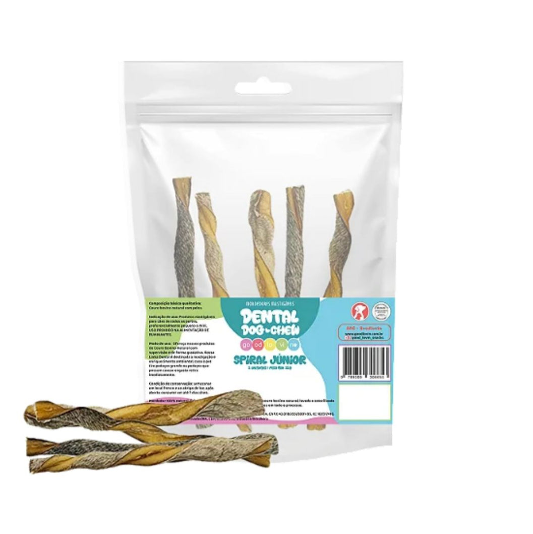 Mordedor Natural Good Lovin Dog Chew Spiral Junior 5 unidades
