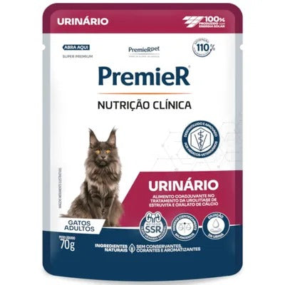Alimento Úmido PremieR Nutrição Clínica Gatos Urinário 70g
