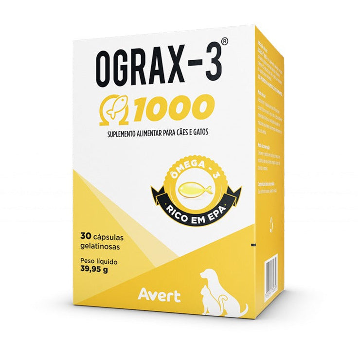 Suplemento Ograx-3 1000 30 cápsulas