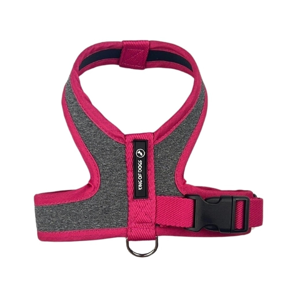 Peitoral King Of Dogs Neoprene Slim Dog Barbie Mescla M