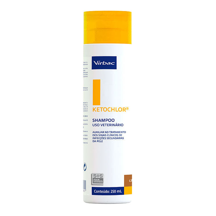 Shampoo Virbac Ketochlor para Cães 250ml