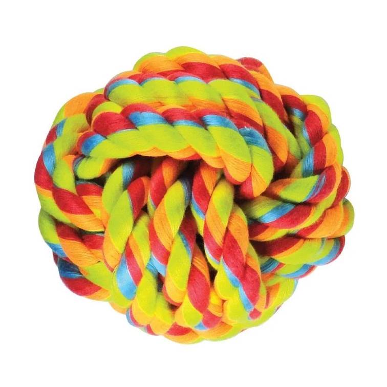 Brinquedo para Cachorro Jambo Bola de Corda Color Média
