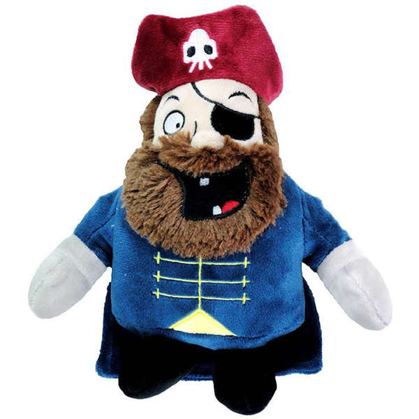 Brinquedo Jambo Mordedor Pelúcia Pirata Premium