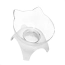Comedouro Elevado para Gatos Cristal