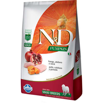 Ração N&D Pumpkin Cães Adultos Maxi Frango 10,1kg
