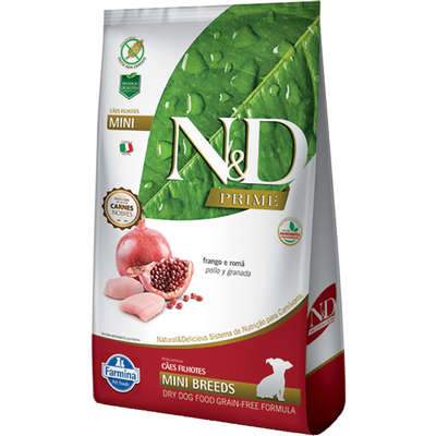 Ração N&D Prime Cães Filhotes Mini Frango 800g