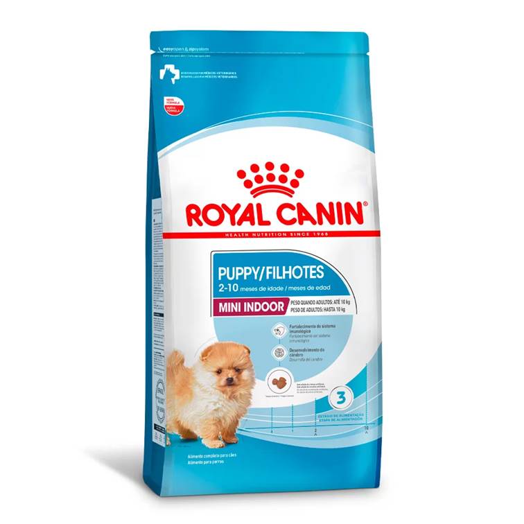 Ração Royal Canin Mini Indoor Junior Cães 1kg
