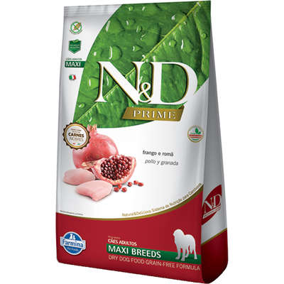 Ração N&D Prime Cães Adultos Maxi Frango 10,1kg