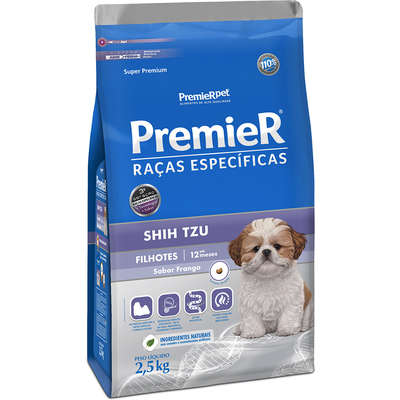 Ração Premier Raça Específica Shih Tzu Filhote 2,5kg