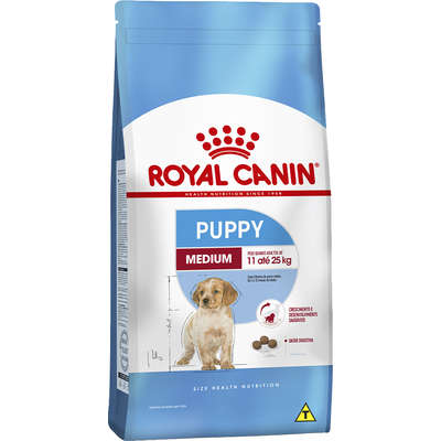 Ração Royal Canin Medium Puppy Cães 15kg