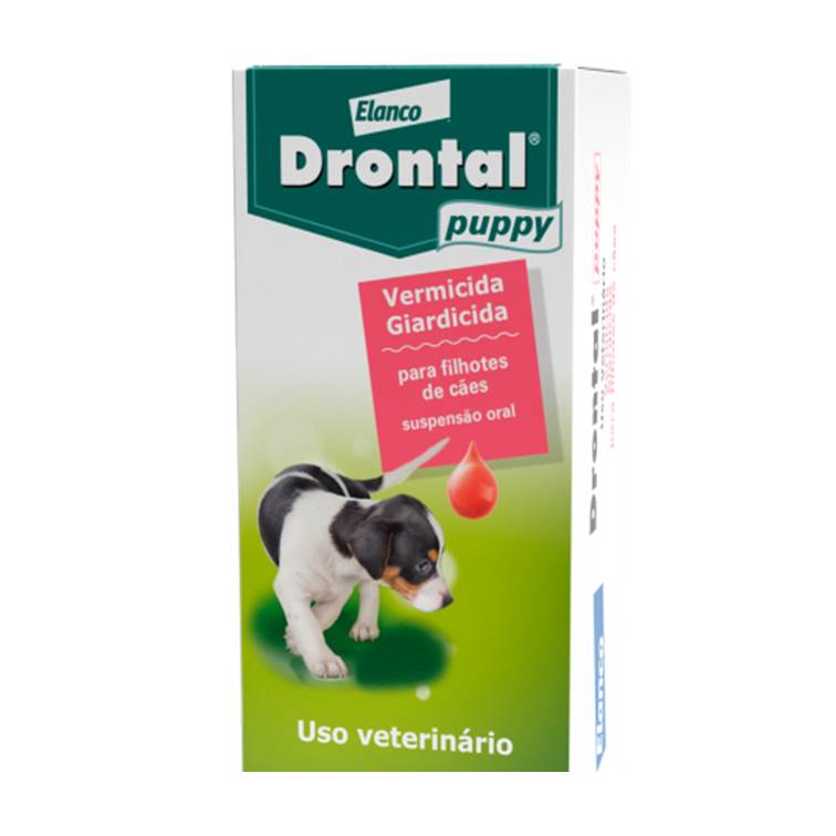 Vermífugo Elanco Drontal Cães Puppy Suspensão Oral 20ml