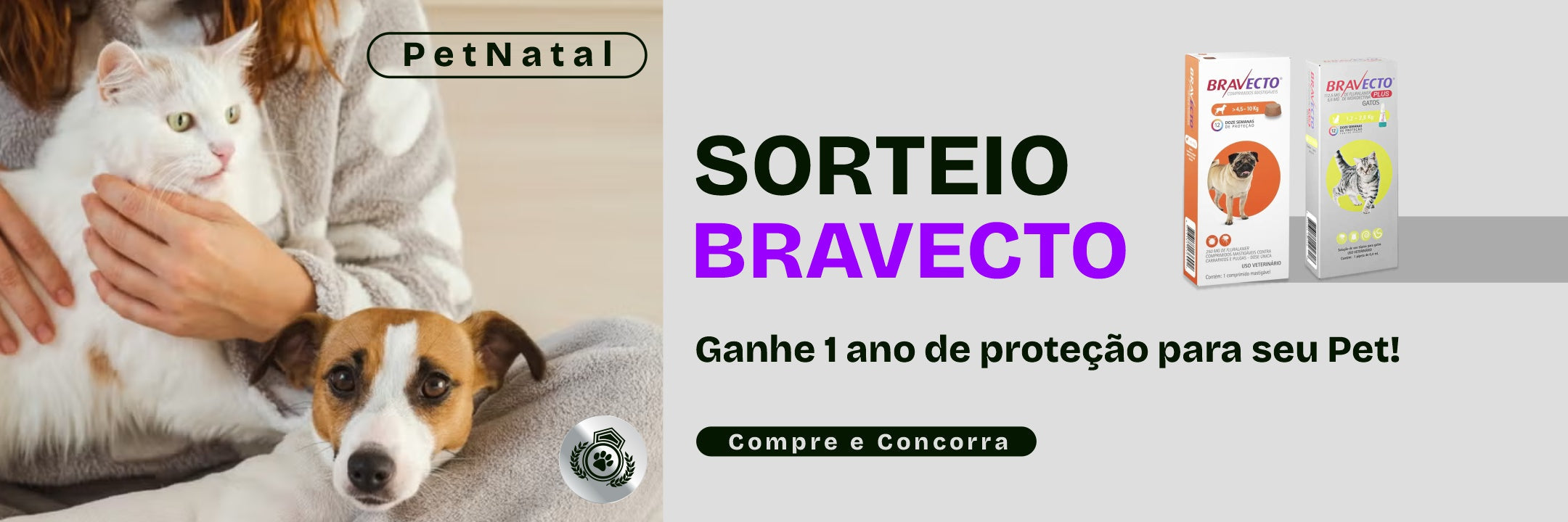 Sorteio Bravecto