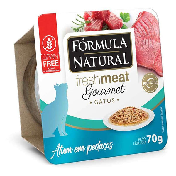 Alimento Úmido para Gato Fórmula Natural Fresh Meat Gourmet Atum 70g