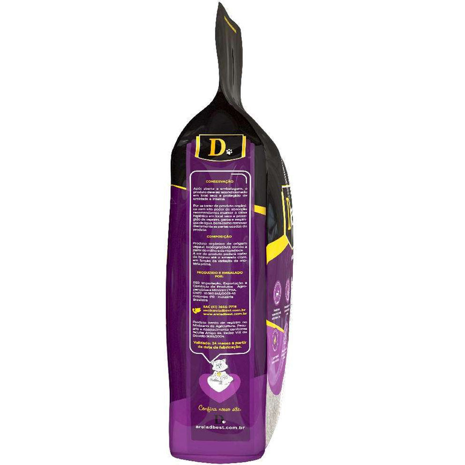 Areia Higiênica Biodegradável Dbest Bio Select 2kg