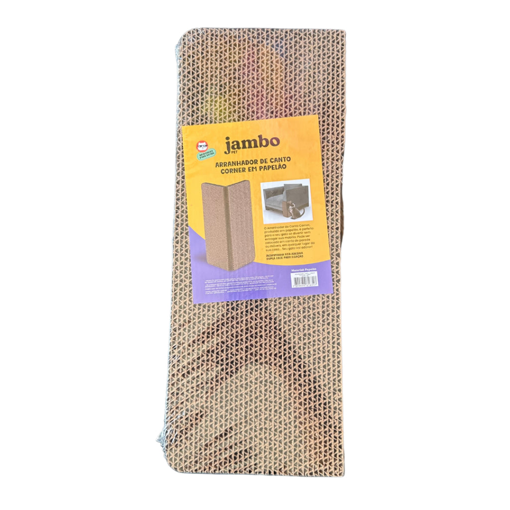 Arranhador para Gato Canto Corner Papelão Jambo