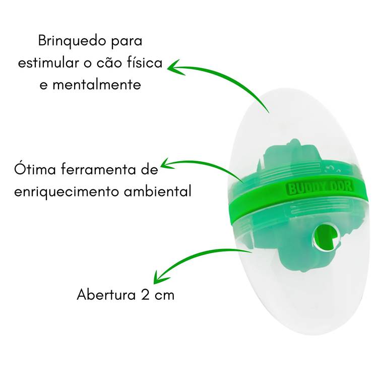 Brinquedo Buddy Toys DDR Duo Dispenser de Ração e Petiscos