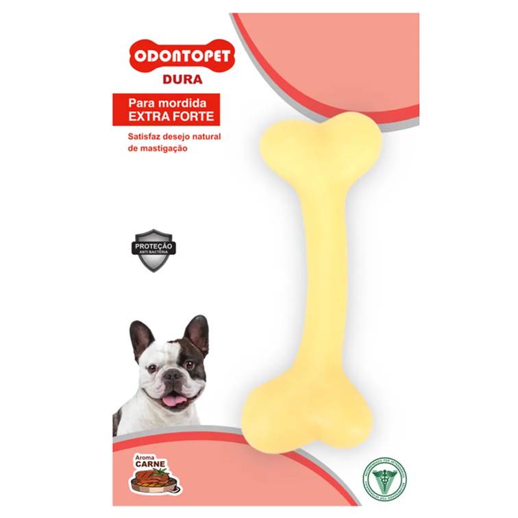 Brinquedo Odontopet Osso Dura New Bone Cães até 15kg
