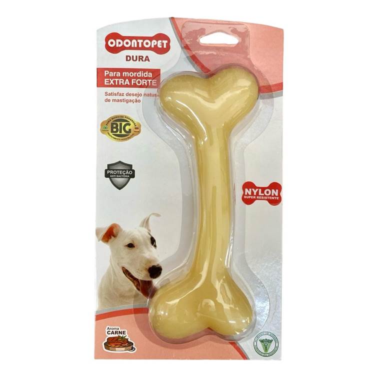 Brinquedo Odontopet Osso Dura New Bone Cães até 22kg