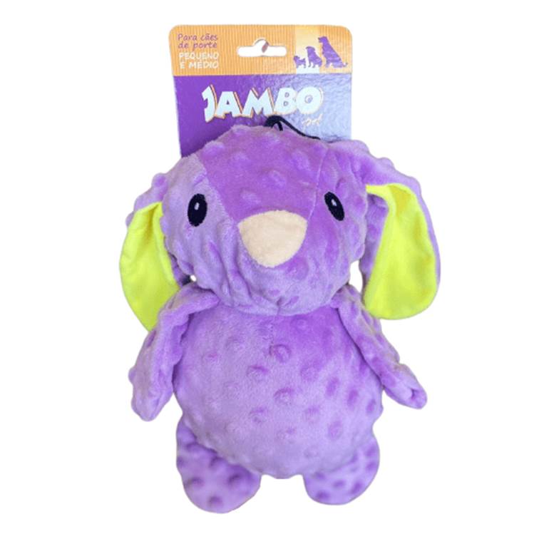 Brinquedo para Cachorro Jambo Mordedor Pelúcia Small Scam Coelho Lilás