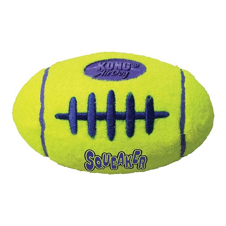 Brinquedo para Cachorro KONG AirDog Squeaker Football Pequeno