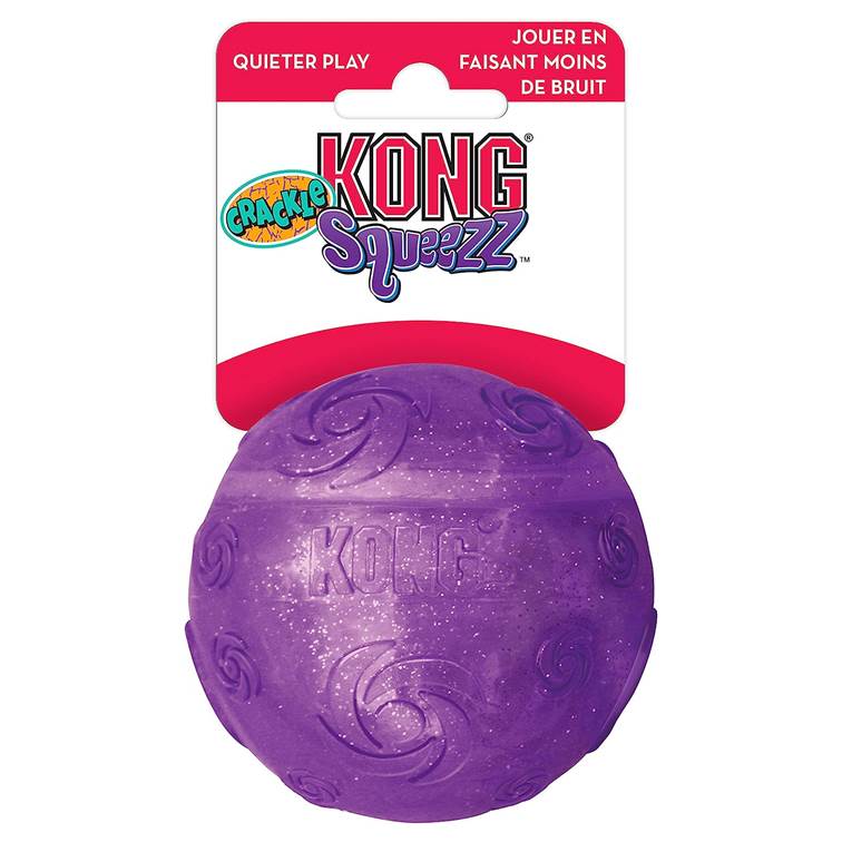 Brinquedo para Cachorro Kong Squezz Crackle Ball Large