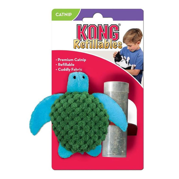 Brinquedo para Gato Turtle com Catnip