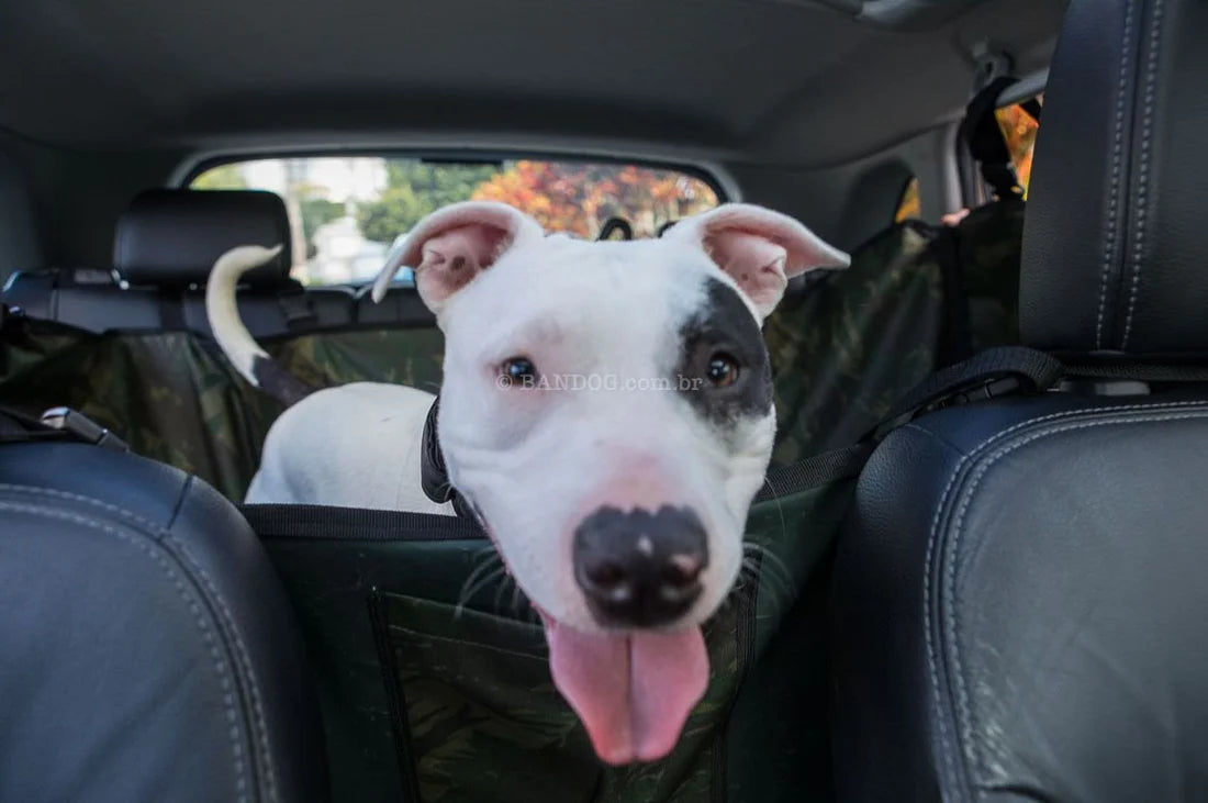Capa de Proteção Bandog para Banco de Carro Preta