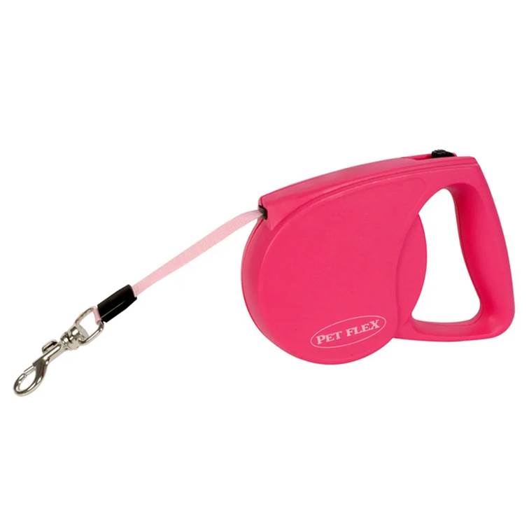 Guia Retrátil Pet Flex Premium Rosa até 25kg