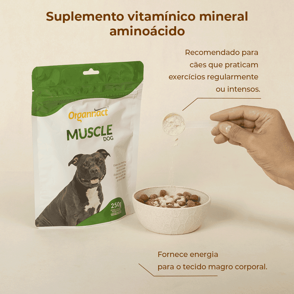 Muscle Dog Organnact Sachê 250g