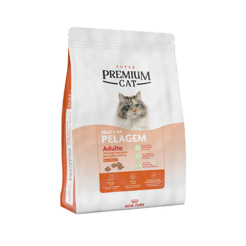 Ração Royal Canin Super Premium Cat Beleza da Pelagem para Gatos Adultos 7,5kg