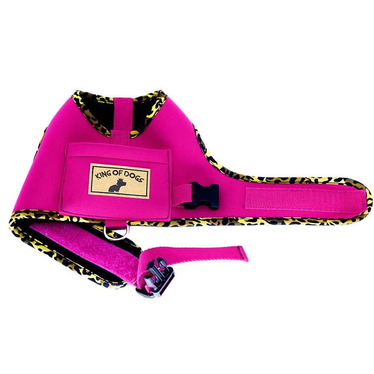 Peitoral Hug King Of Dogs Onça Pink XM