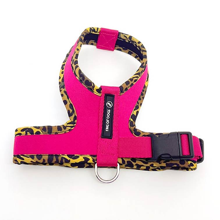 Peitoral Slim Dog King Of Dogs Onça Pink M