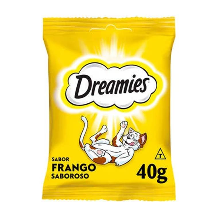 Petisco Dreamies Frango para Gatos 40g