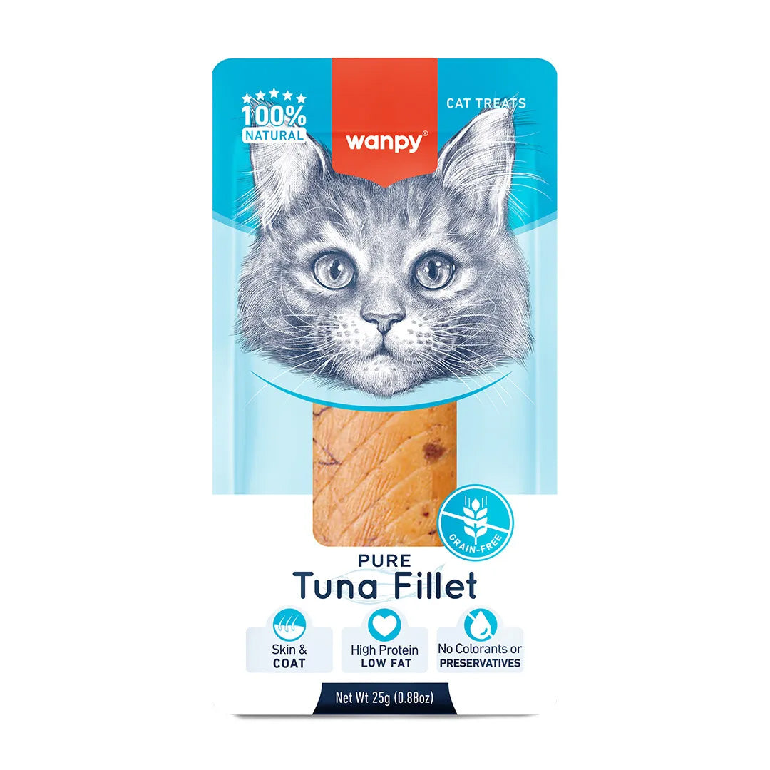 Petisco Para Gato Wanpy Filé de Atum Natural 25g