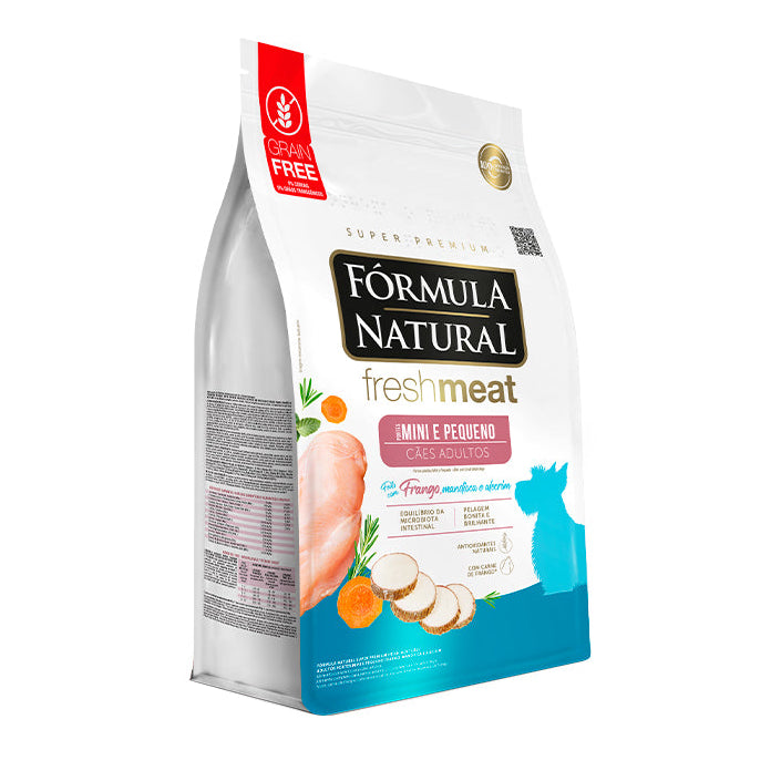 Ração Fórmula Natural Fresh Meat Cães Adultos Raças Pequenas e Mini 10,1kg