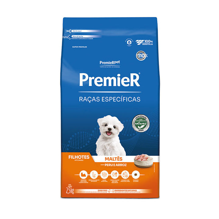 Ração Premier Raça Específica Maltês Filhote 1kg