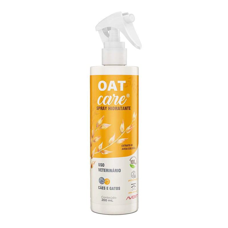 Spray Hidratante Oat Care Avert para Cachorros e Gatos 200ml