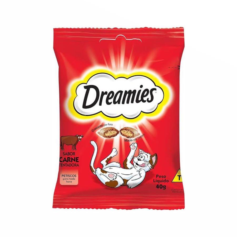 Petisco Dreamies Carne para Gatos 40g