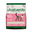 Areia Higiênica Biodegradável Viva Verde Vida Descomplicada Grãos Mistos 4kg