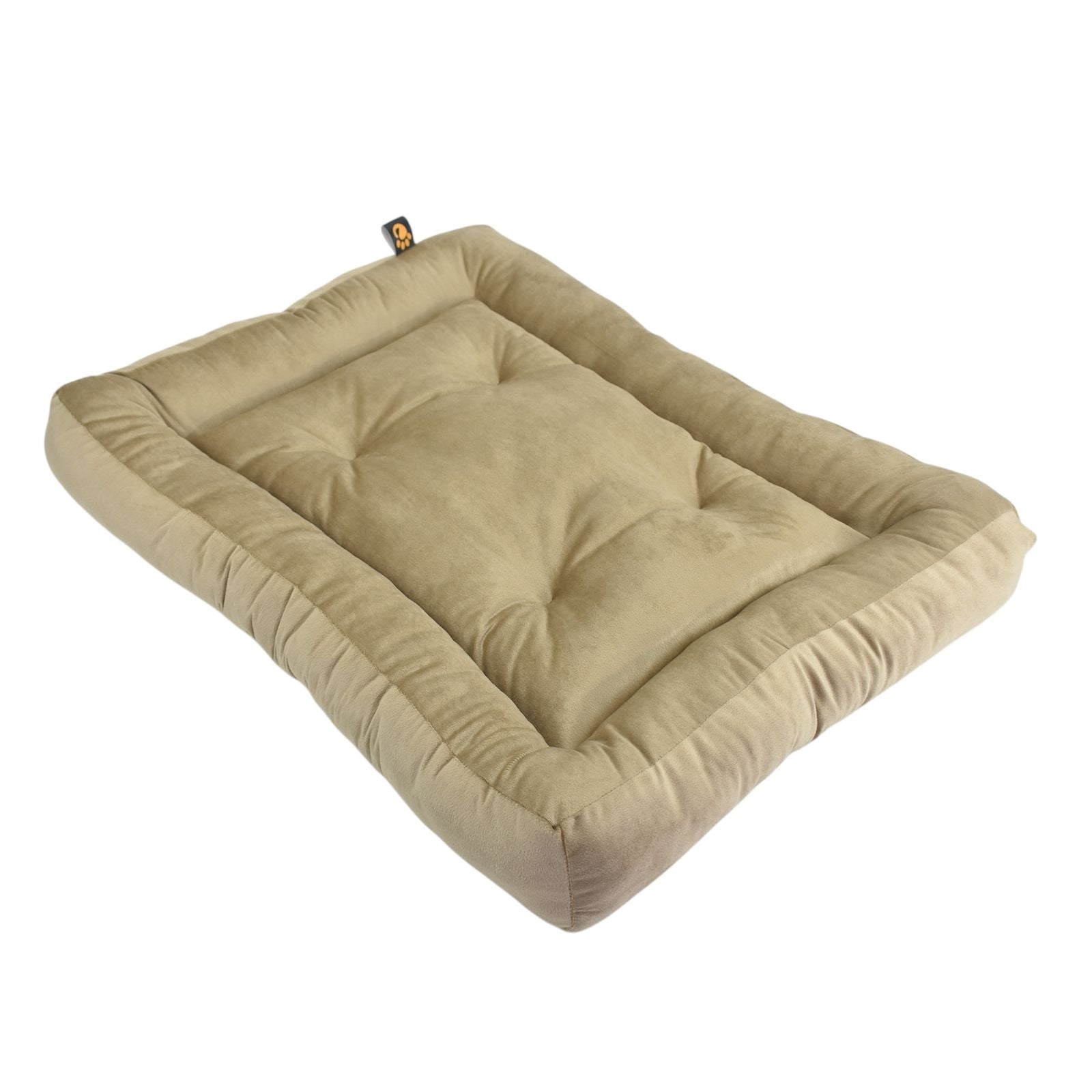 Cama para Cachorro Ferpa Pets Colchonete Quadrado Bege P