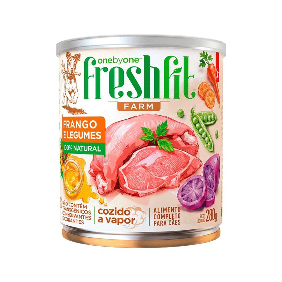Alimento Úmido Natural para Cachorro Freshfit Farm Frango 280g