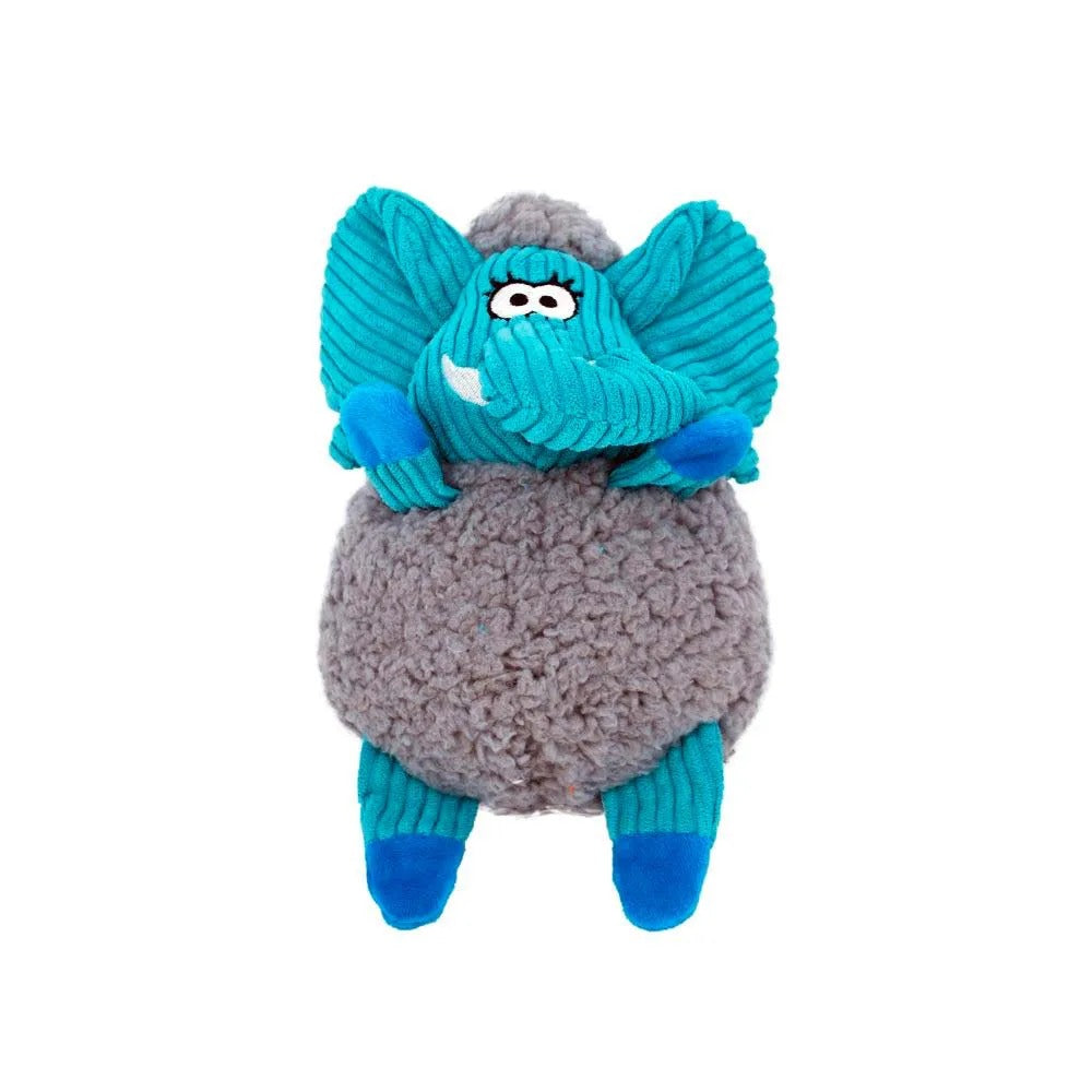 Brinquedo para Cachorro KONG Pelúcia Elefante Sherpes Floofs Médio