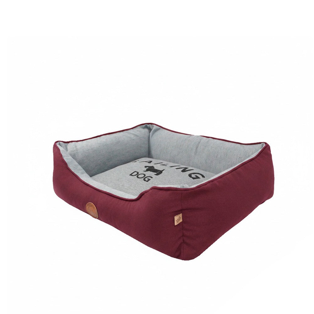 Cama Fábrica Pet London Vinho G