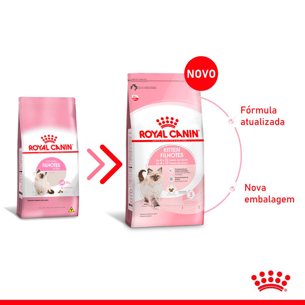 Ração Royal Canin Kitten Gatos Filhotes 400g